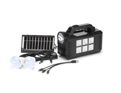 Kit iluminat solar GD-8077, proiector multifunctional