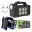 Kit iluminat solar GD-8077, proiector multifunctional