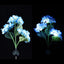 Set 2x Lampa Solara Decorativa Hortensie albastra