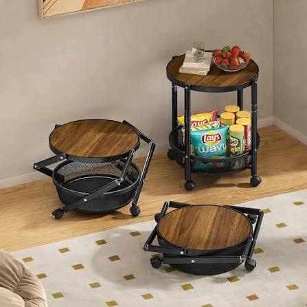 Masa pliabila cu roti 38 x 52 cm