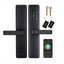 Incuietoare Inteligenta wireless, smart Lock wireless, cu 5 moduri de acces, 2 carduri, amprenta digitala, PIN, 2 chei