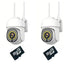 Set 2 x Camere video Jortan + 2 carduri 32 GB CADOU