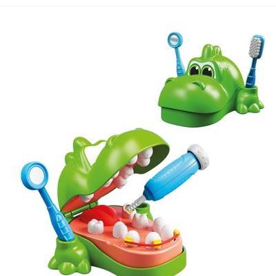 Joc creativ cu plastilina, Dino la dentist cu accesorii incluse