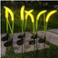 Set 2 x Lampa solara tip iarba verde ornamentala