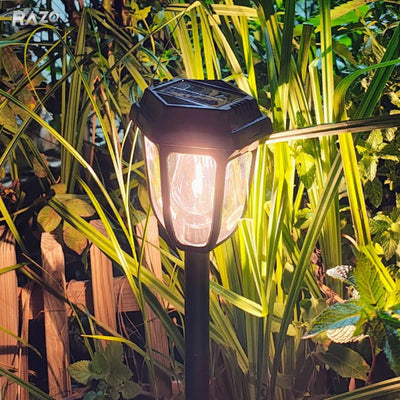Lampa solara cu senzor miscare, montare sol/perete