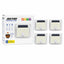 Set 4 Lampi Solare 90 LED Jortan, Senzor de Miscare, IP65, 1200mAh
