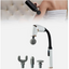 Aparat de masaj tip pistol cu 4 capete, incarcare rapida, perfect pentru dureri musculare