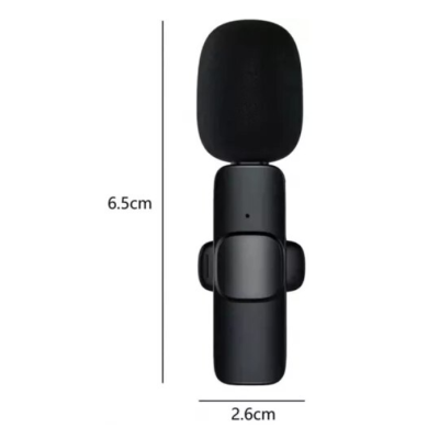 Microfon wireless K8 tip lavaliera conector USB tip C sau iPhone