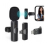 Microfon wireless K8 tip lavaliera conector USB tip C sau iPhone