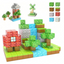 Set 80 cuburi magnetice Mine Craft