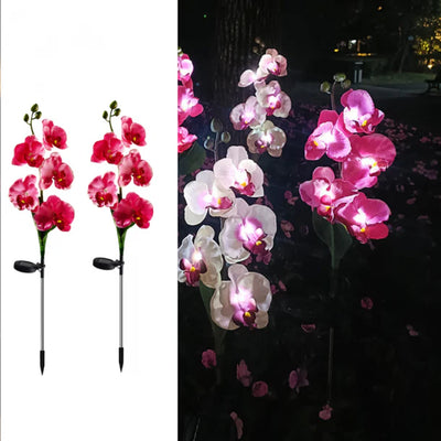 Set 2 x Lampi Solare Orhidee LED