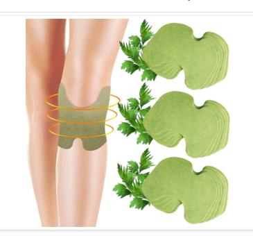 Set 50/100 plasturi cu pelin pentru genunchi, amelioreaza durerea