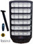 Lampa Solara Stradala Polaris Innova 1600W – LED 120 000 lm, Senzor Lumina/Miscare si Telecomanda, IP66 & Suport Prindere