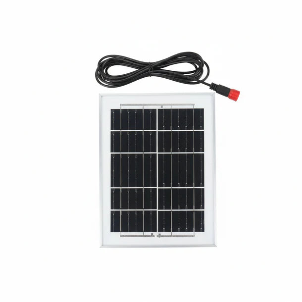 Proiector solar Innova 200W, IP66, 6500K, telecomanda, indicator baterie