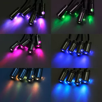 KIt lumini ambientale Bluetooth cu LED 6M, 5 Capete