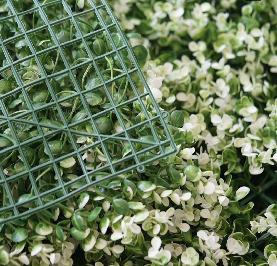 Set 6 x panouri decorative Green White , 40 x 60 cm/ buc