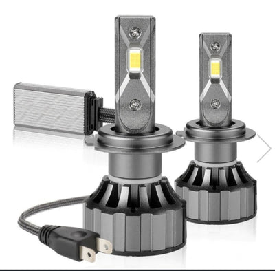 Led  H1/ H4/ H11  pentru faruri cu ventilator 12v, 180W, 16000 lm, 6000k