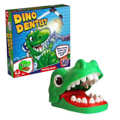 Joc creativ cu plastilina, Dino la dentist cu accesorii incluse