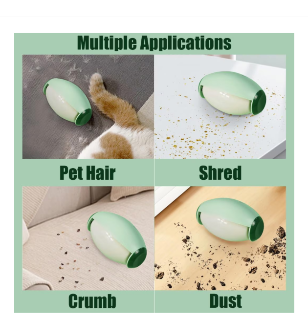 Set 3 x Roll-On-uri de scame reutilizabile