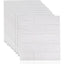 Set 2 x Autocolant Alb 30x30 cm