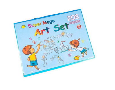 Set desen, Super mega, 208 piese, 3+