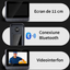 Sonerie video inteligenta, bluetooth, night vision, infrarosu, senzor IR, interfon video HD
