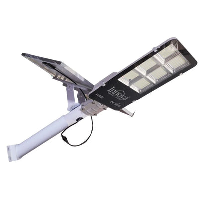 Lampa solara stradala 400W cu senzor de lumina si panou separat, IP66