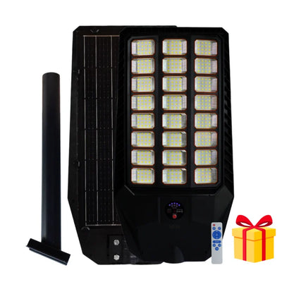 Lampa Solara Stradala 1000W Innova Smart Home Genesis, senzor miscare si lumina, IP66, telecomanda, kit instalare inclus