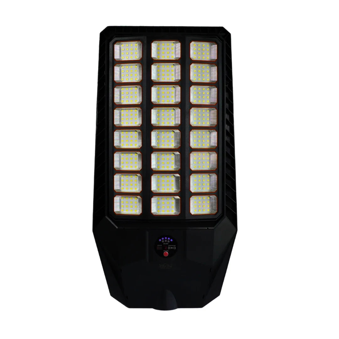 Lampa Solara Stradala 1000W Innova Smart Home Genesis, senzor miscare si lumina, IP66, telecomanda, kit instalare inclus