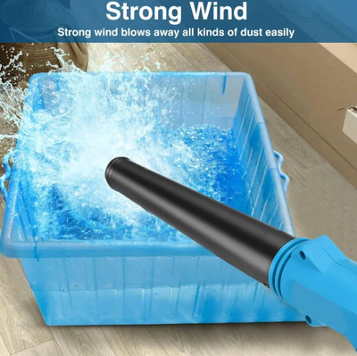Suflanta 48V, Maner ergonomic, Albastru, 1200 mAh