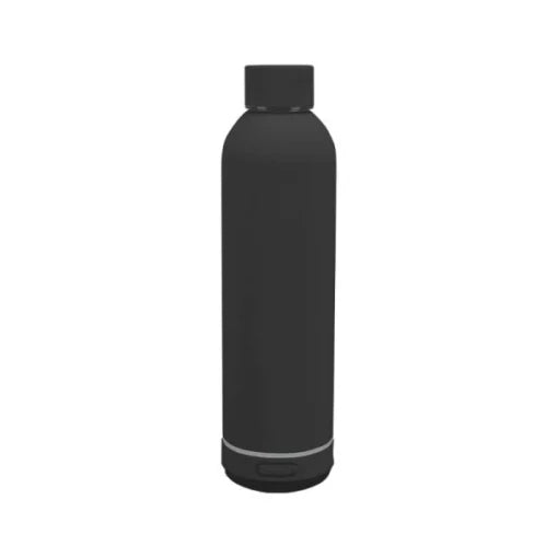 Termos Negru 500ml cu Boxă Bluetooth și LED