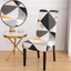 Set 6x huse pentru scaune cu diverse modele din material catifelat