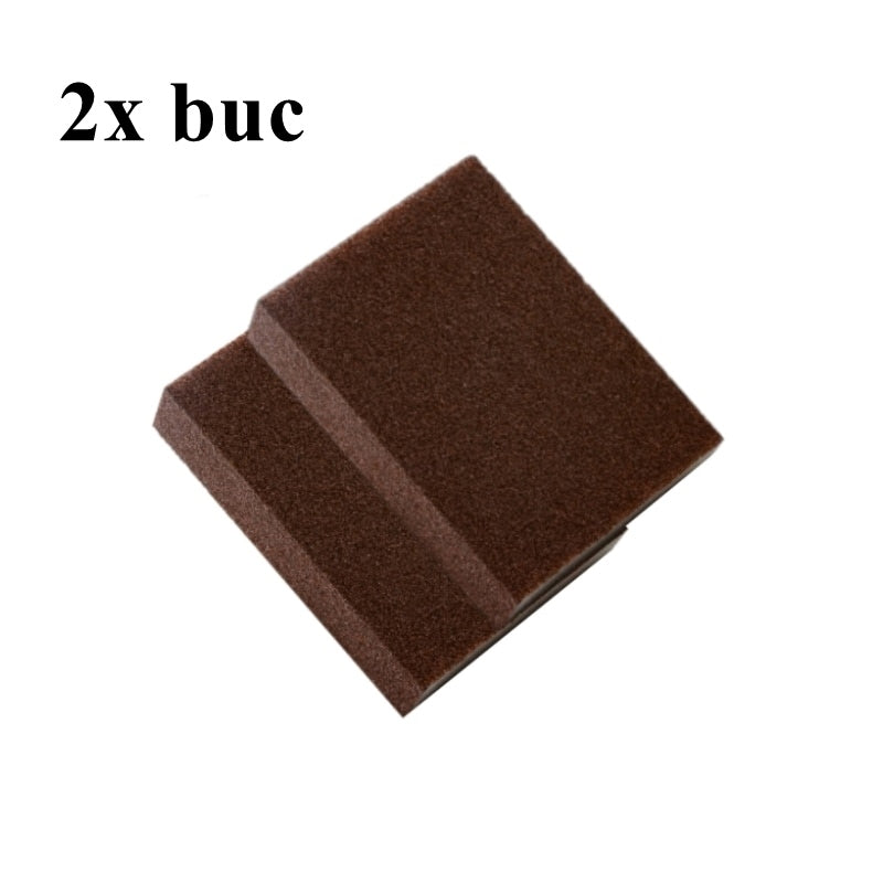 SET 2x/4x/6x Burete abraziv pentru suprafete din metal