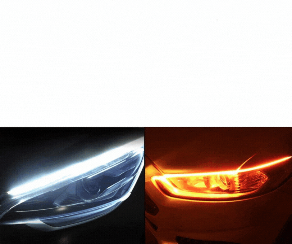 SET 2x Benzi LED secventiale pentru faruri